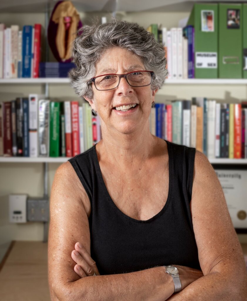 Jane Fleishman, PhD, MEd, MS, is an educator, writer, researcher, and author of The Stonewall Generation: LGBTQ Elders on Sex, Activism, and Aging. She presents regularly to organizations working to prevent sexual violence, is on a mission to promote sexual wellness, and doesn’t shy away from the difficult and complex realities of making that happen. She co-hosts a regular podcast on sex and aging, Our Better Half. 